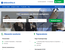 Tablet Screenshot of debanensite.nl